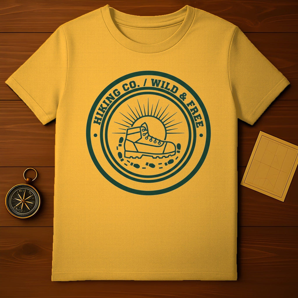 Hiking Co. Wild and Free Adventure T-Shirt