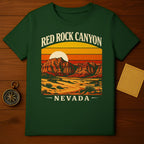 Red Rock Canyon Nevada Vintage Desert Landscape product type