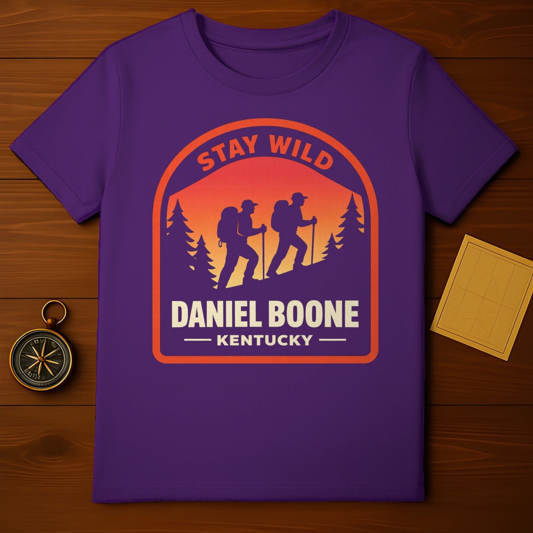 Stay Wild Daniel Boone Kentucky Hikers Outdoor product type