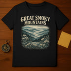 Great Smoky Mountains Graphic Design T-Shirt