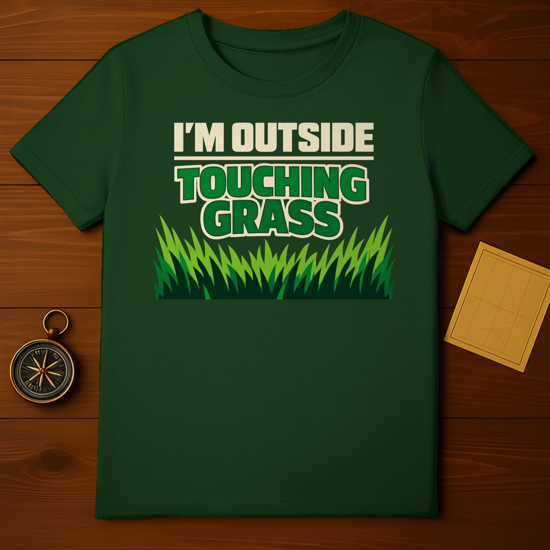 I'M OUTSIDE TOUCHING GRASS fun outdoors product