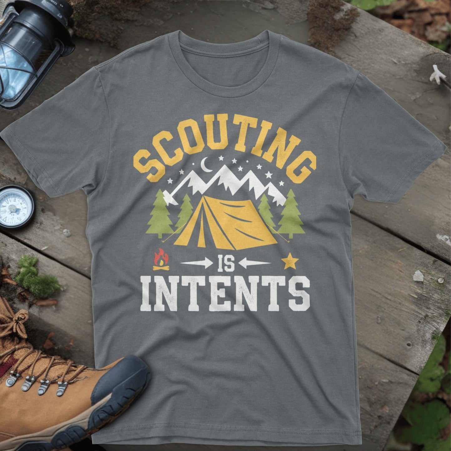 Scouting Is Intents Camping Lover T-shirt product