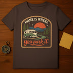 Home is Where You Park It Camper Van Mountains Sun product type