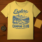 Explore Camping Club Outdoor Supply Graphic Tee