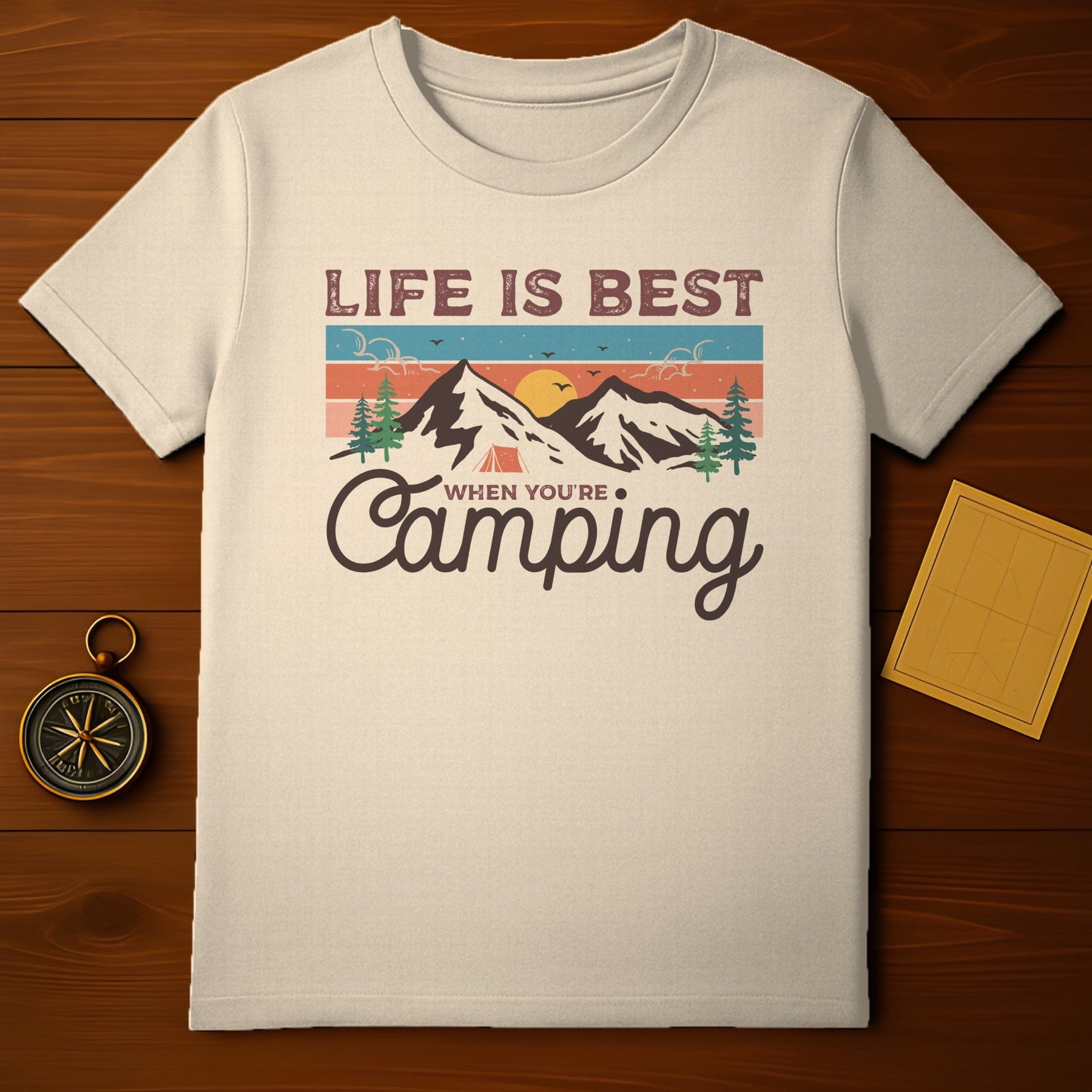 Life Is Best Camping T-Shirt