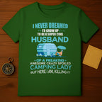 Married a Camping Lady T-Shirt