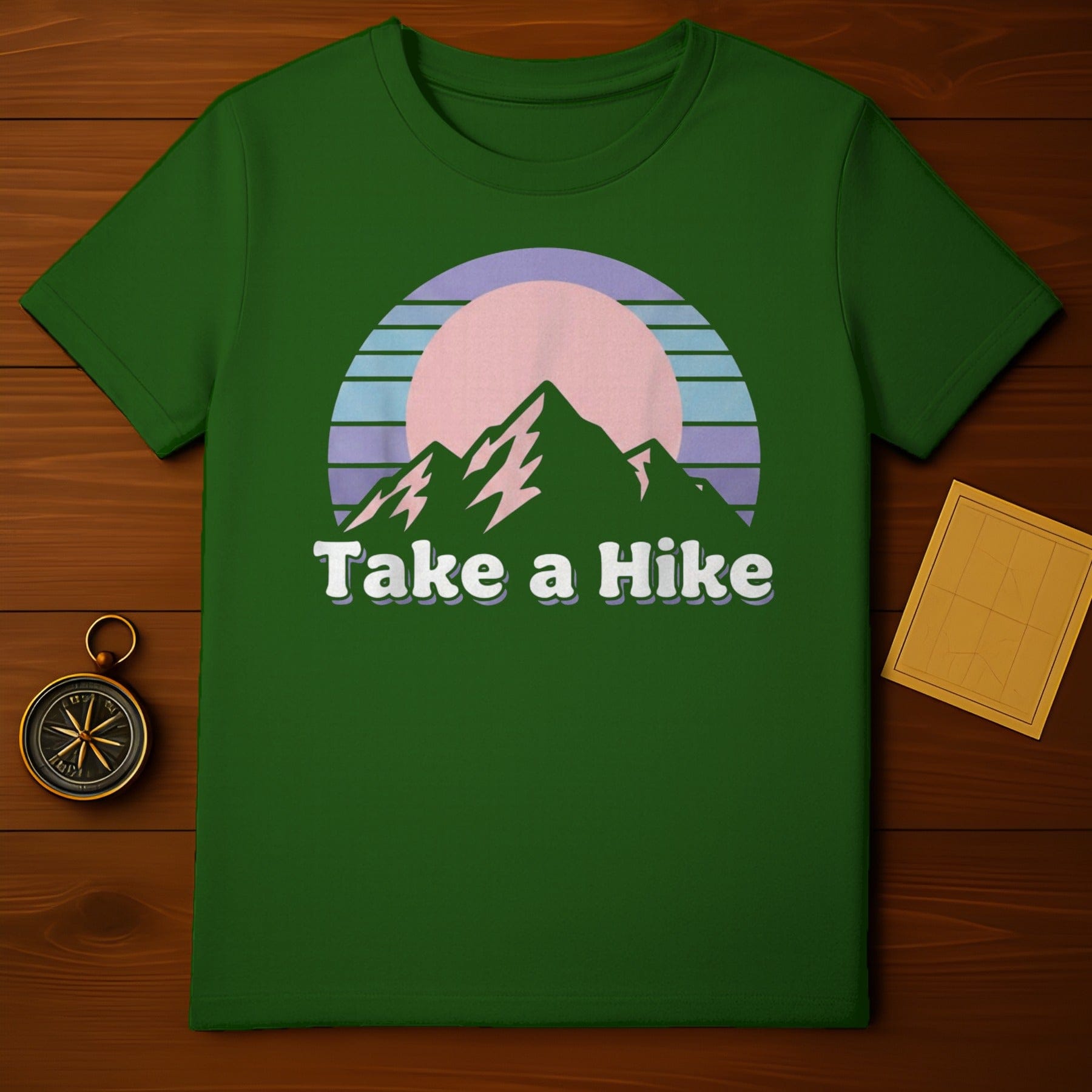Take a Hike Graphic Shirt Retro Style Apparel