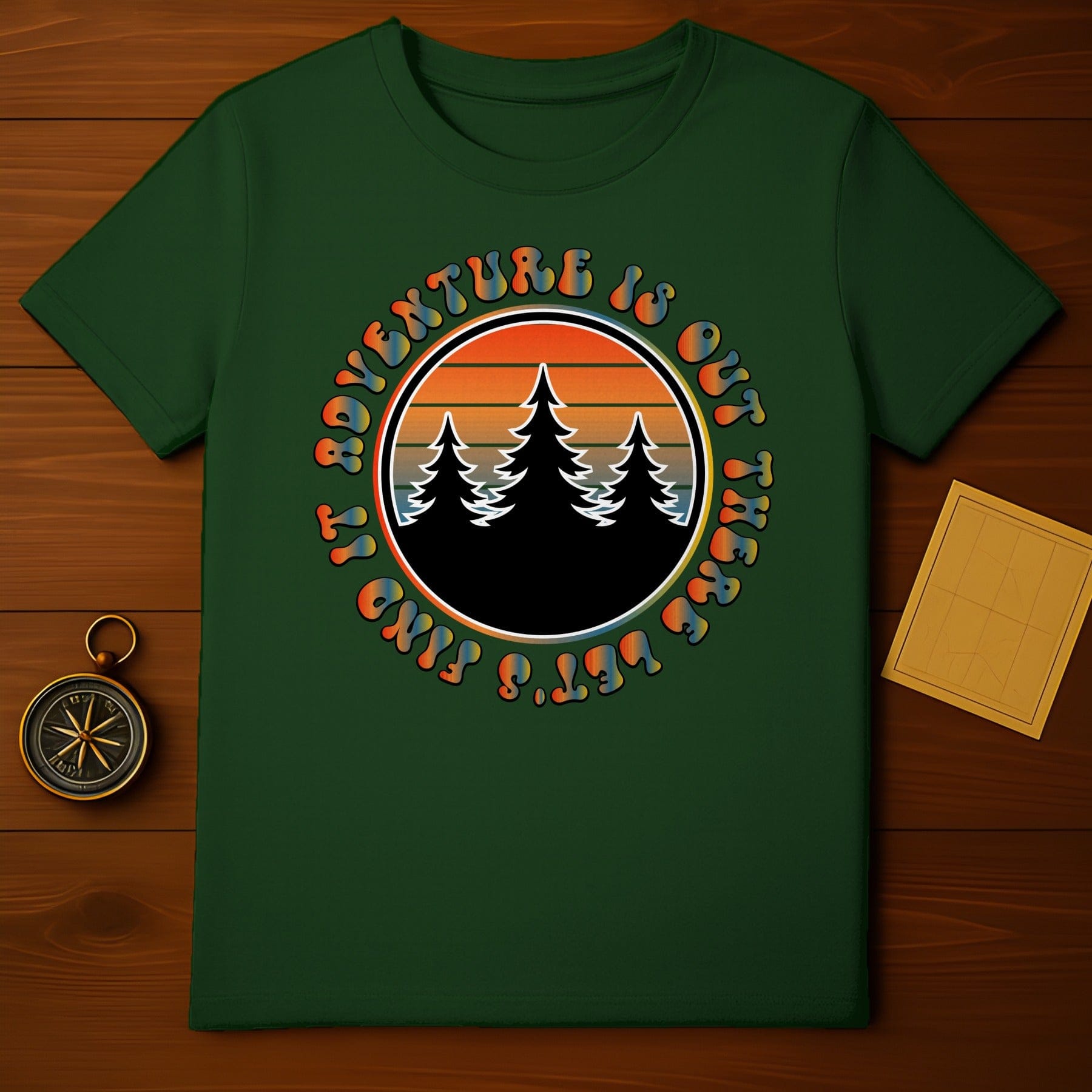 Adventure Is Out There Let's Find It Graphic Tee