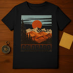 Vintage Colorado Mountains Graphic T-Shirt