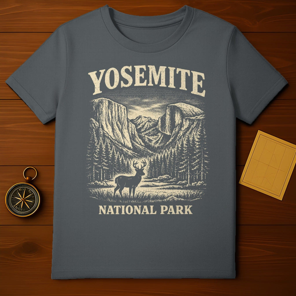 Yosemite National Park Scenic Design T-Shirt