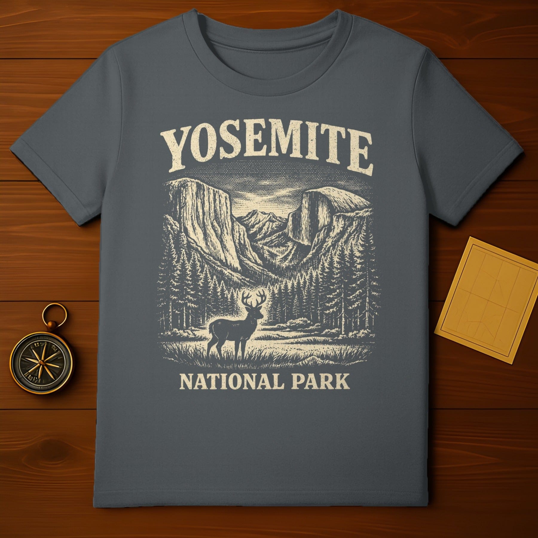 Yosemite National Park Scenic Design T-Shirt