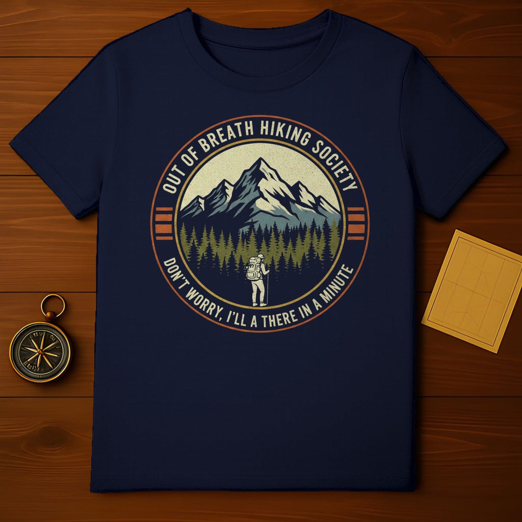Out of Breath Hiking Society Graphic Tee