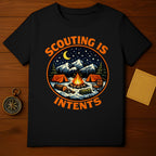 Scouting is Intents Camping Adventure T-shirt