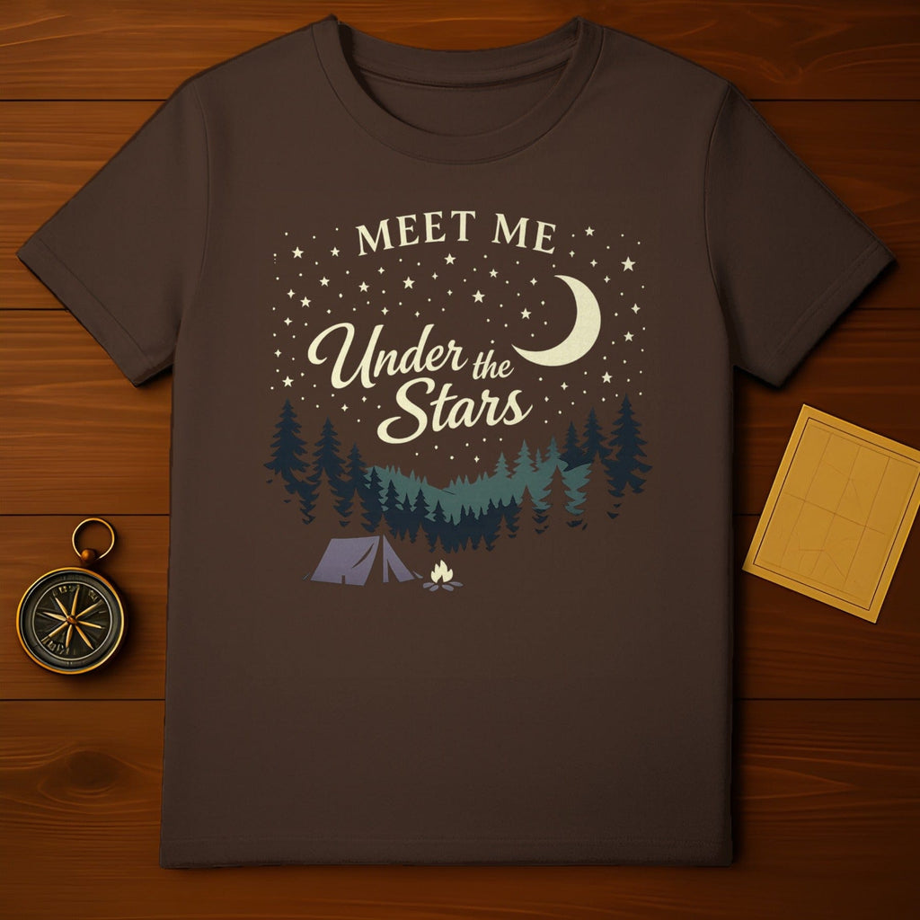 Meet Me Under the Stars Camping Night T-Shirt product type