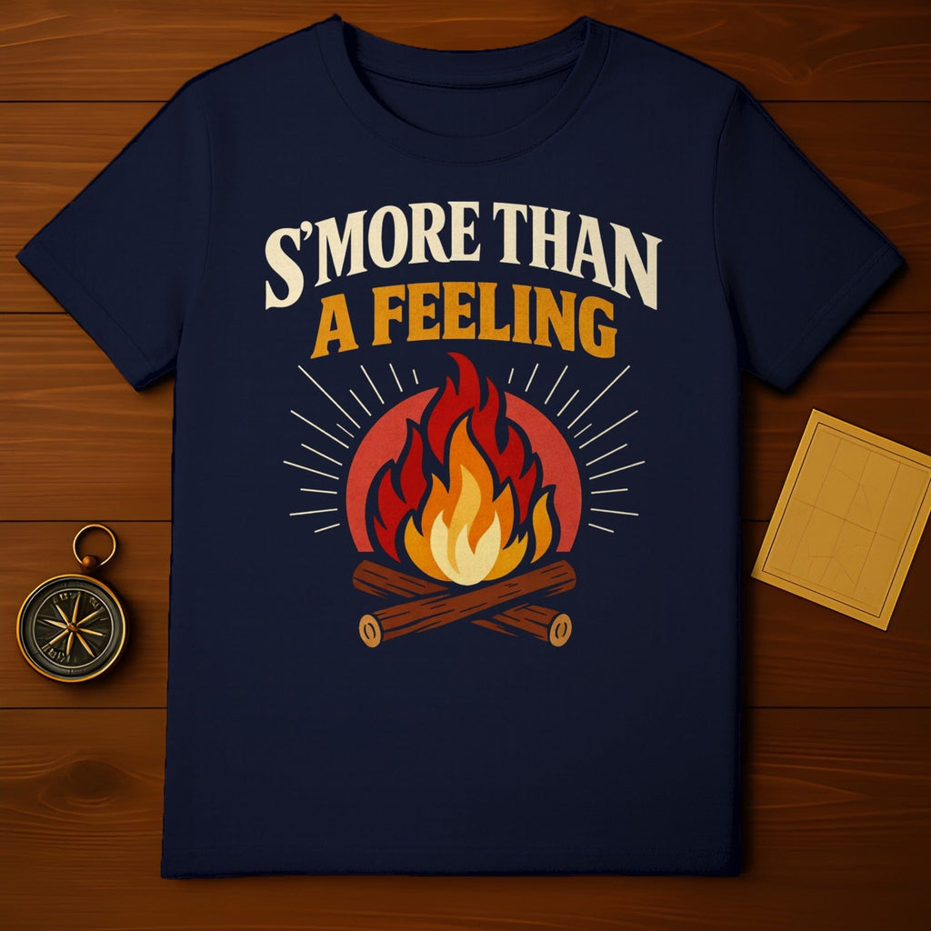 S'MORE THAN A FEELING Campfire Fun Camping Tee product type

Smore Than A Feeling, Campfire Graphic, Camping Enthusiast, Outdoor Lifestyle, Smores Fan, Bonfire Night, Humorous Camping, Summer Vacation, Nature Theme, Wilderness Spirit, Casual Shirt, Vintage Camp, Camp Vibes, Happy Campers, Marshmallow Fun, Forest Adventure, Getaway Style, Unique T-Shirt, Outdoors Apparel, Adventure Seeker