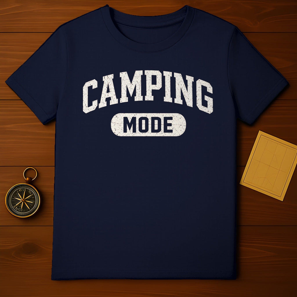 Camping Mode Graphic Tee Fashion Statement Apparel