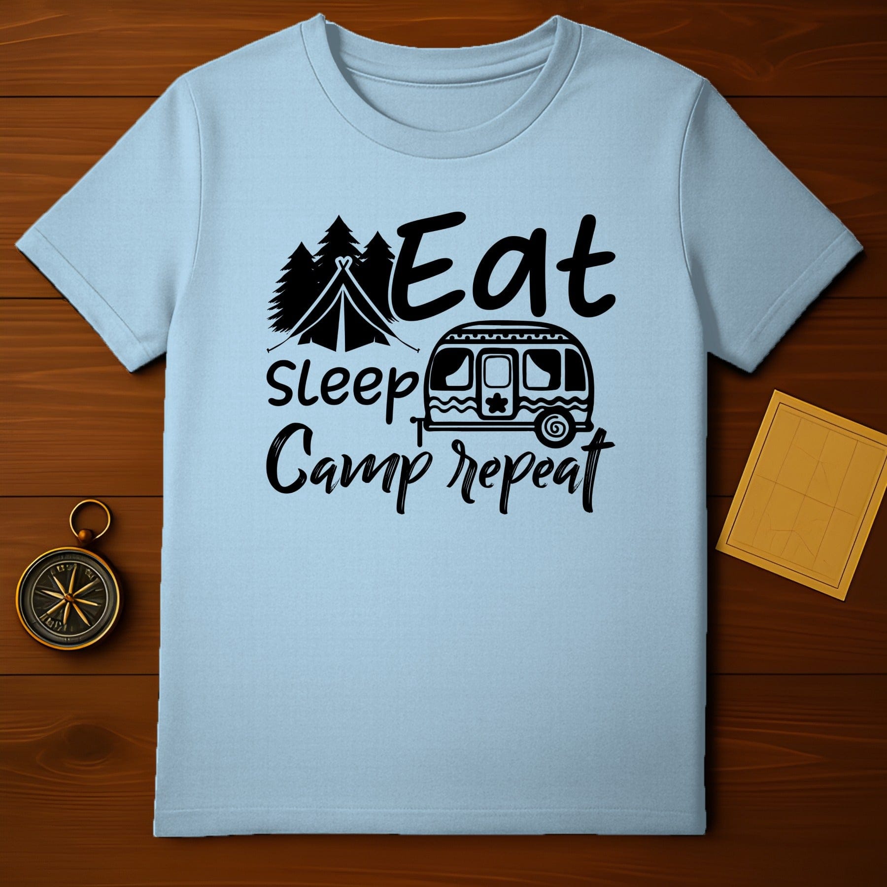 Eat Sleep Camp T-Shirt