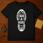 Take A Hike Footprint Design Outdoor Adventure Shirt