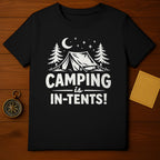 Camping is In-Tents Funny Graphic T-Shirt