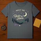 MEET ME Under the Stars Camping Night Sky product type
Camping
Stars
Night Sky
Moon
Forest
Nature
Adventure
Outdoors
Campfire
Tent
Graphic Tee
T-shirt
Outdoorsy
Starry Night
Meet Me Under The Stars
Pine Trees
Wilderness
Traveler
Exploration
Dark Gray