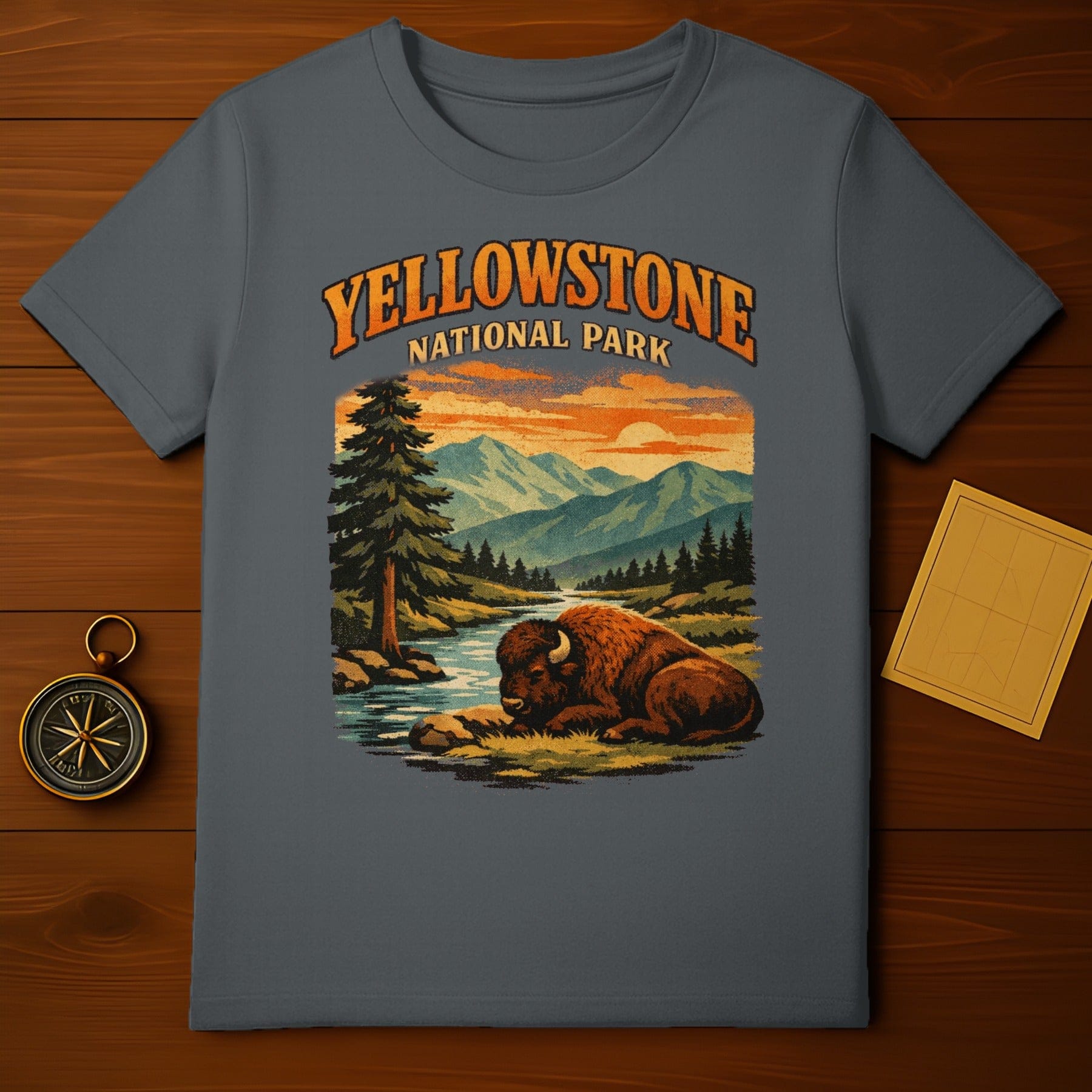 Yellowstone National Park Graphic T-Shirt