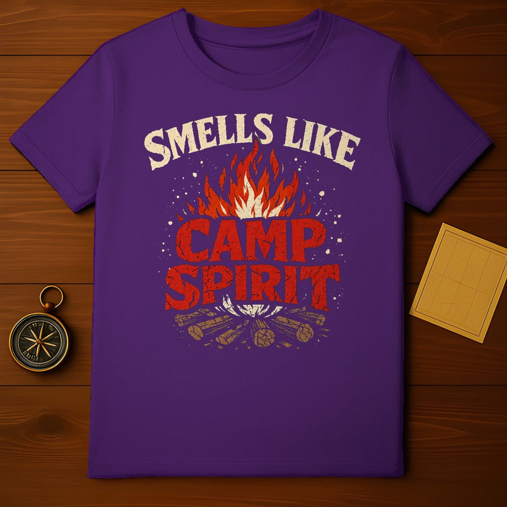 Smells Like Camp Spirit Campfire Graphic product type