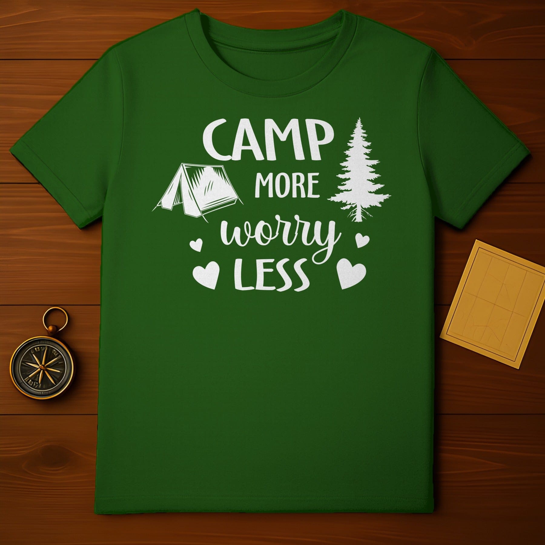 Camp More Worry Less T-Shirt