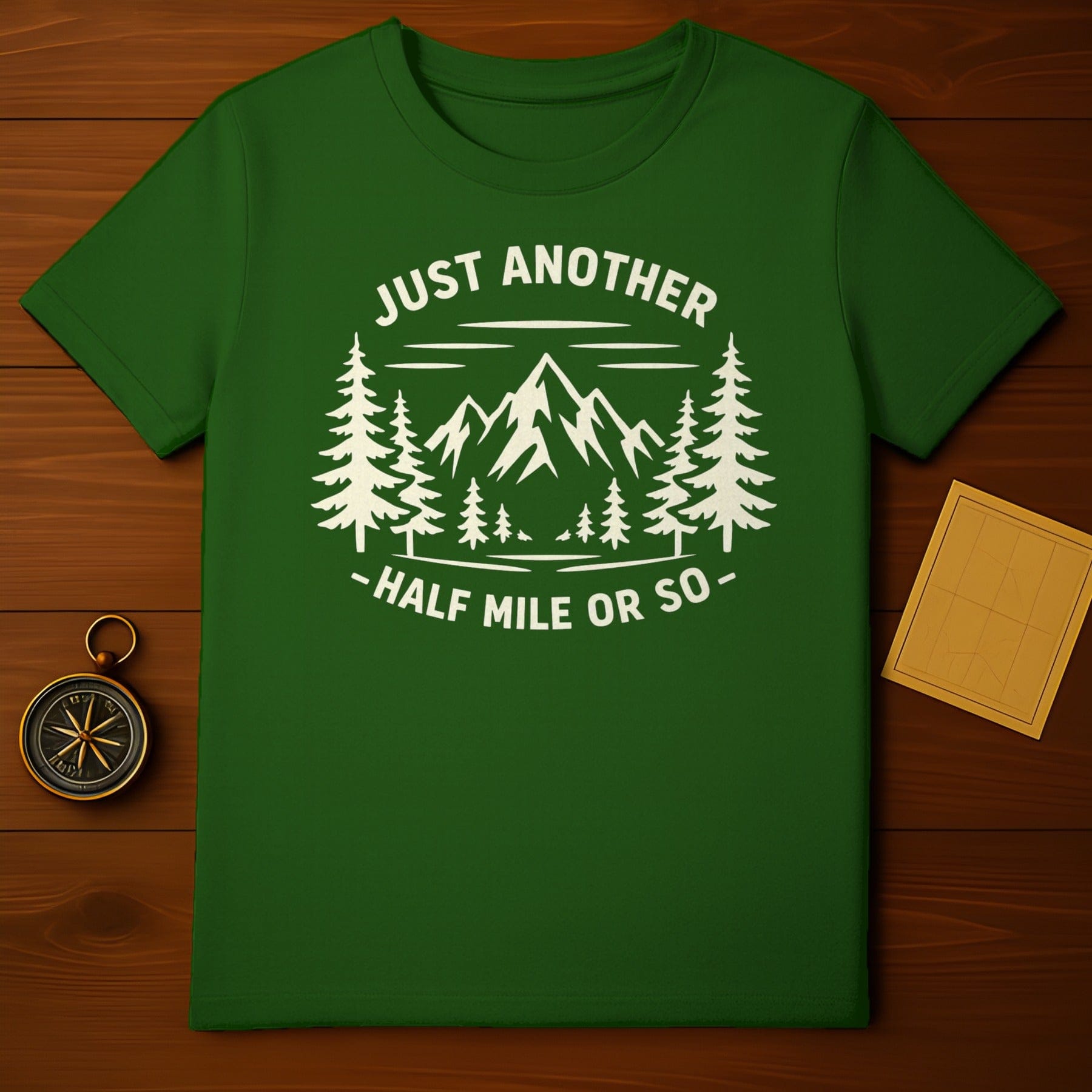 Just Another Half Mile Or So Mountains Trees product type