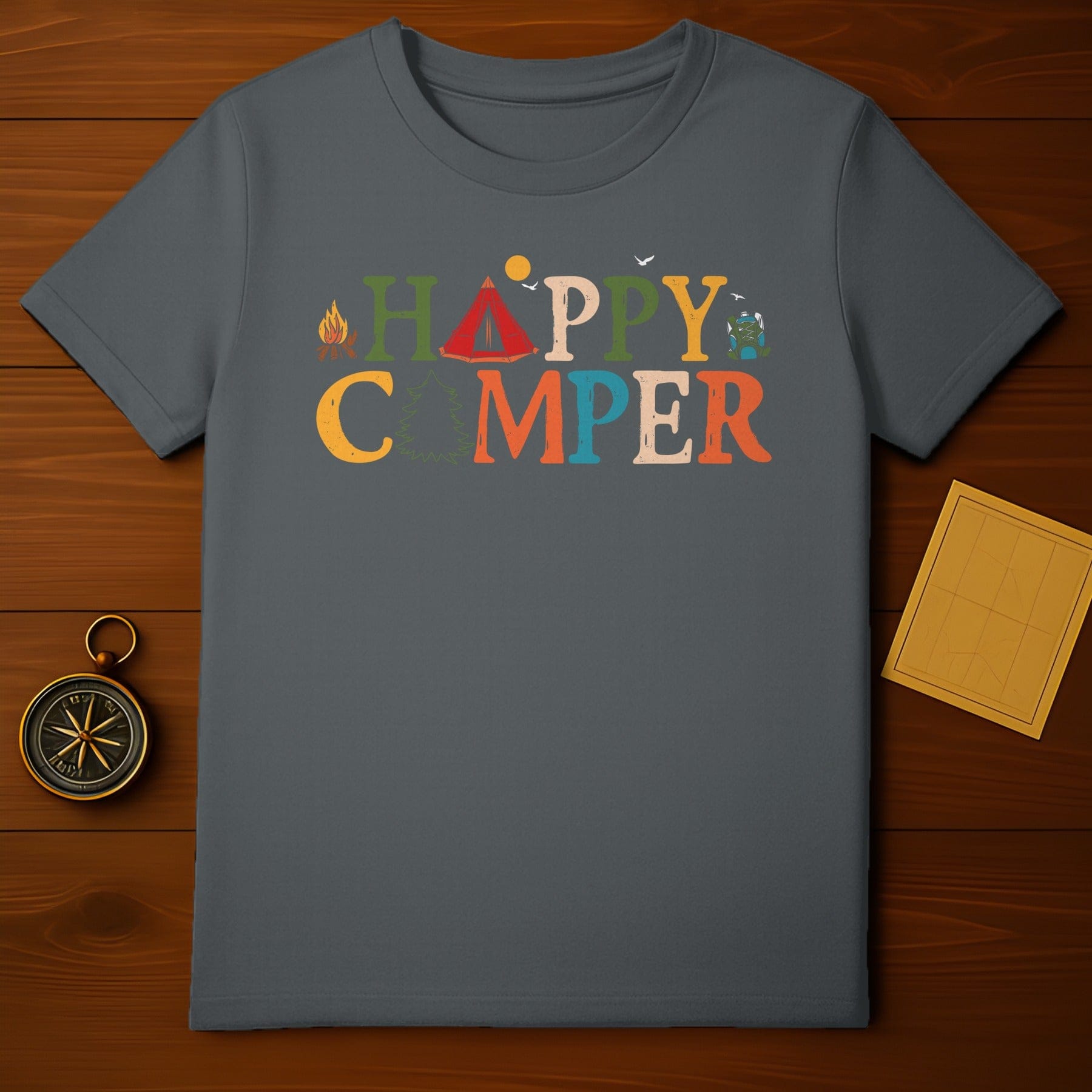 Retro Happy Camper T-Shirt