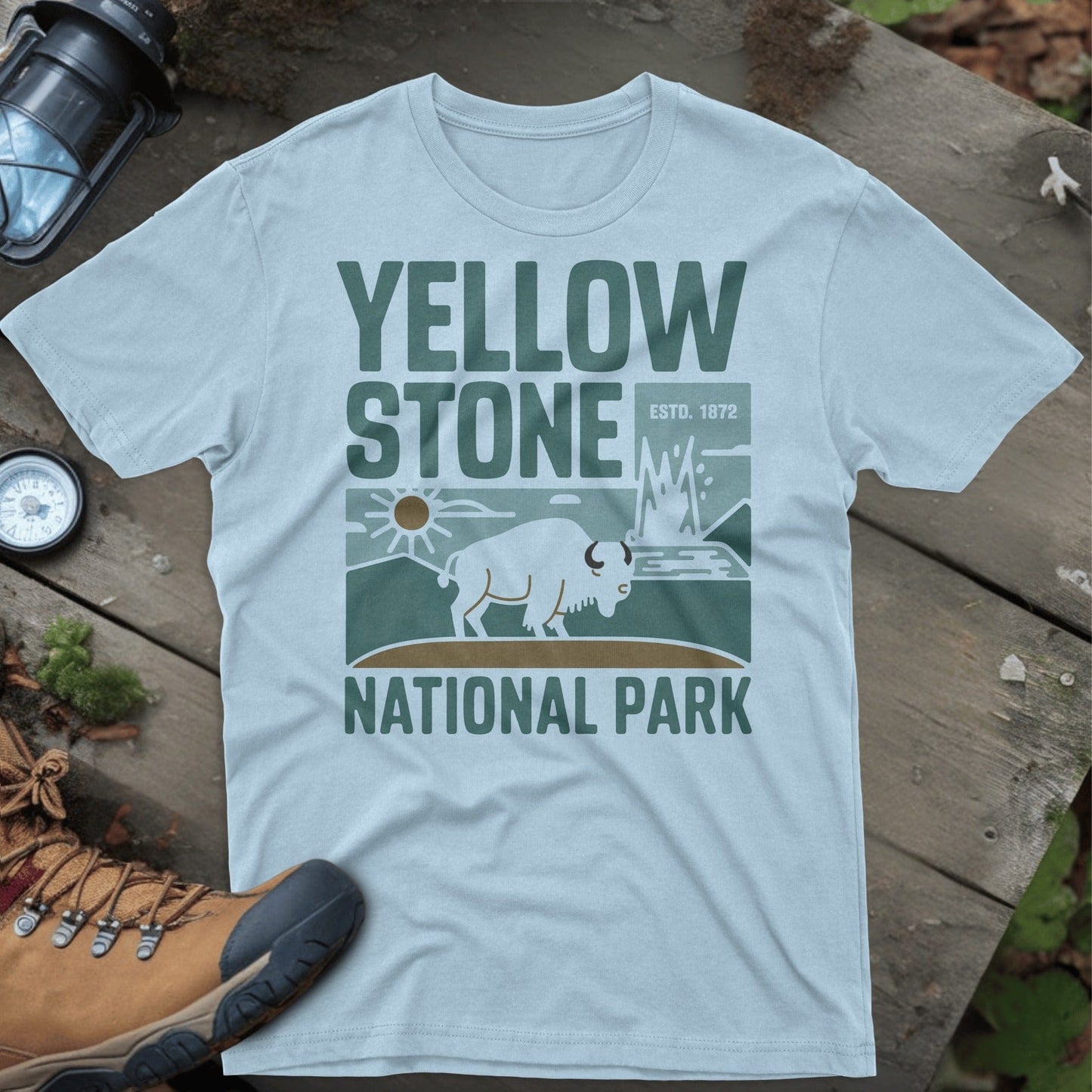 Yellowstone National Park Graphic T-Shirt product