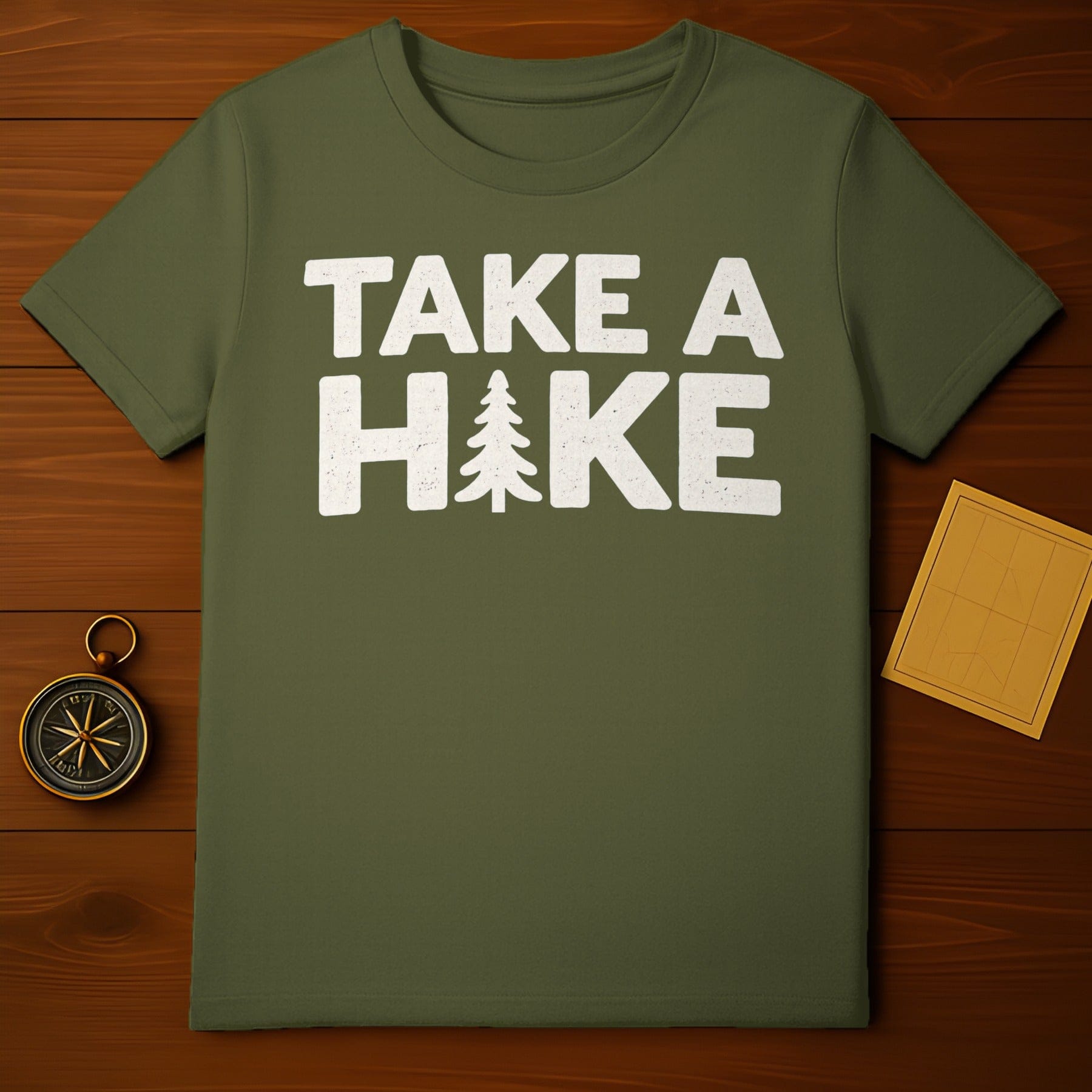 Take a Hike Shirt with Tree Graphic Hiking T-Shirt
