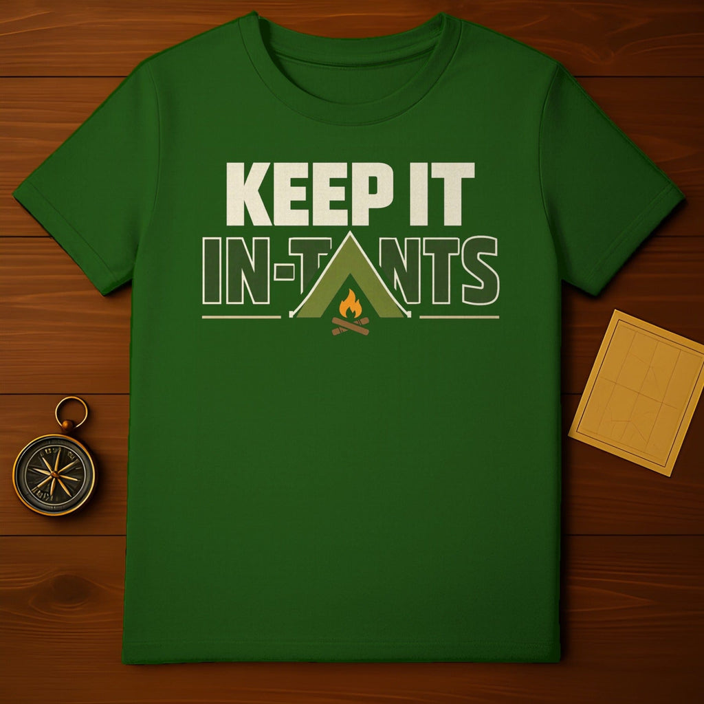 Keep It In-Tents Camping Bonfire Outdoorsy Green product type