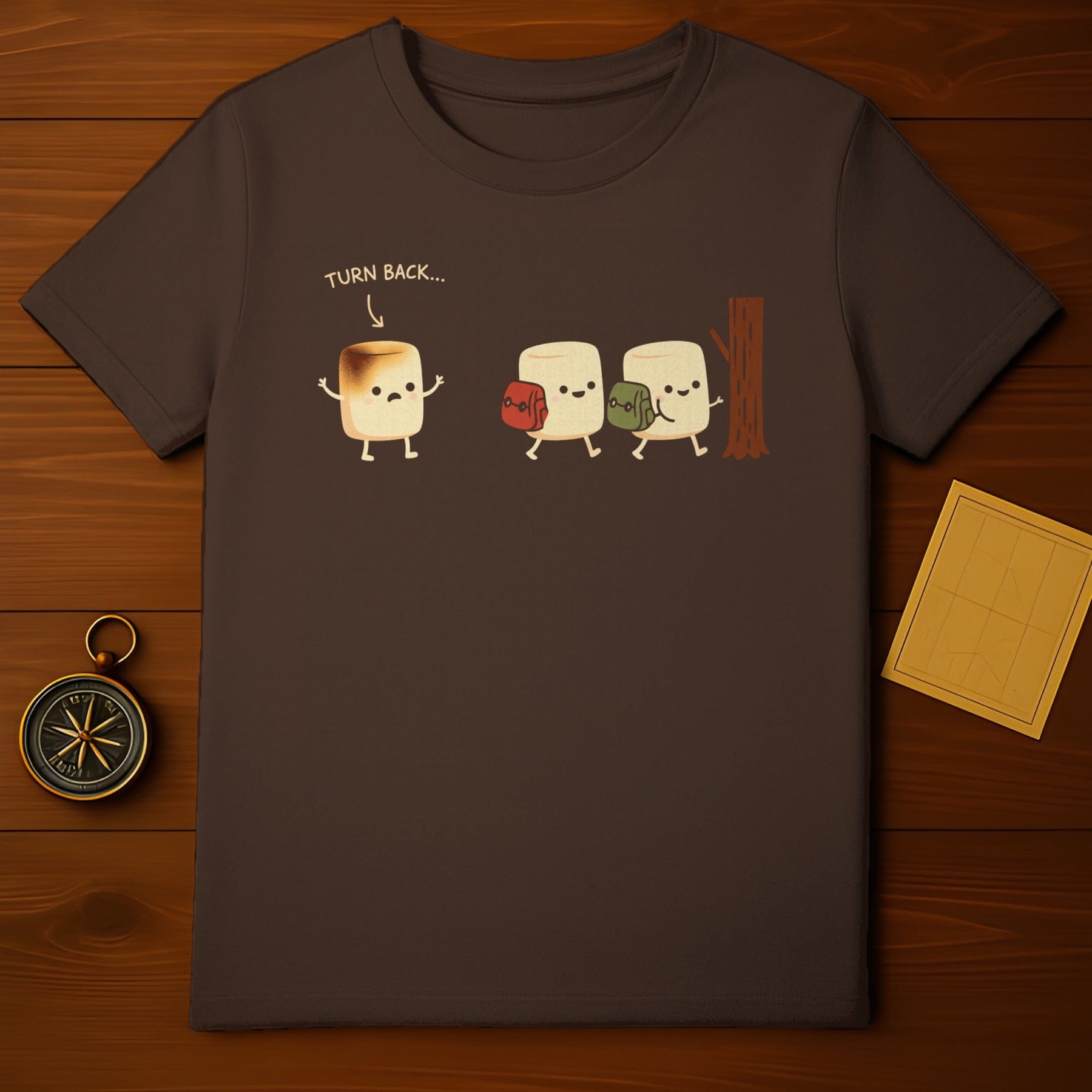 Burnt Marshmallow Turn Back Funny Adventure T-shirt product type
Marshmallow
Funny
Camping
Hiking
Adventure
S'mores
Graphic Tee
Cartoon
Dessert
Outdoor
Humorous
Burnt Marshmallow
Turn Back
Campfire
Cute Design
Foodie
Sweet Treat
Unique Gift
Explorer
Wanderlust