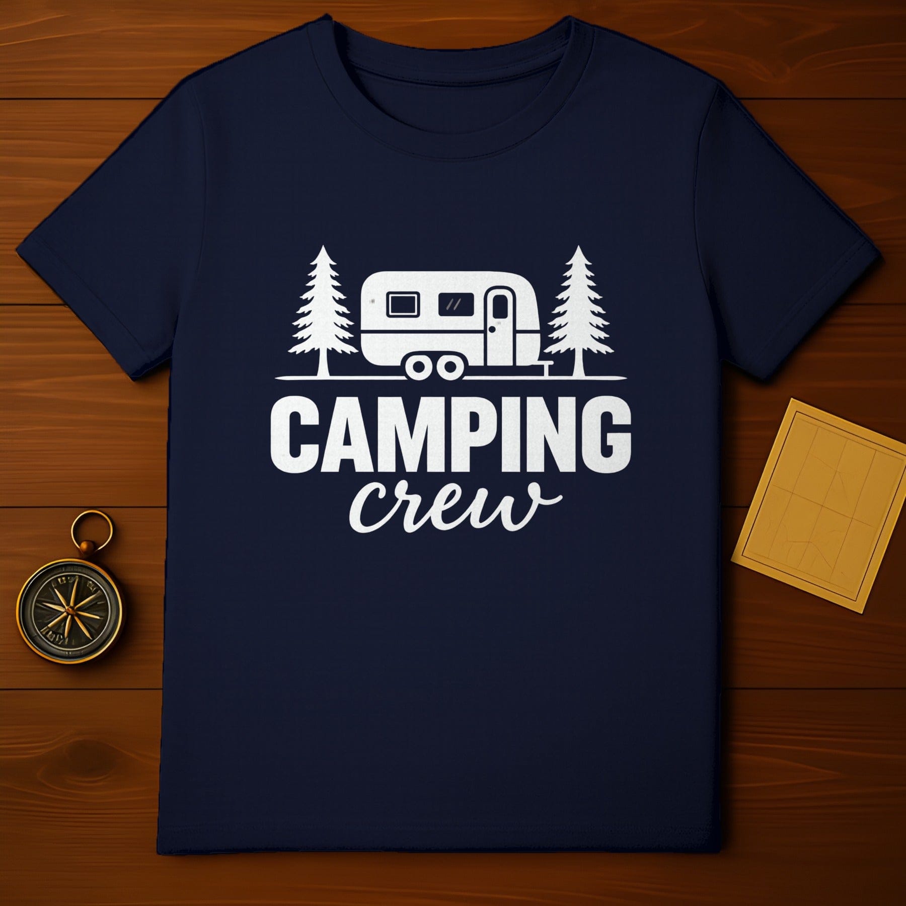 Camping Crew Graphic Tee for Outdoor Enthusiasts