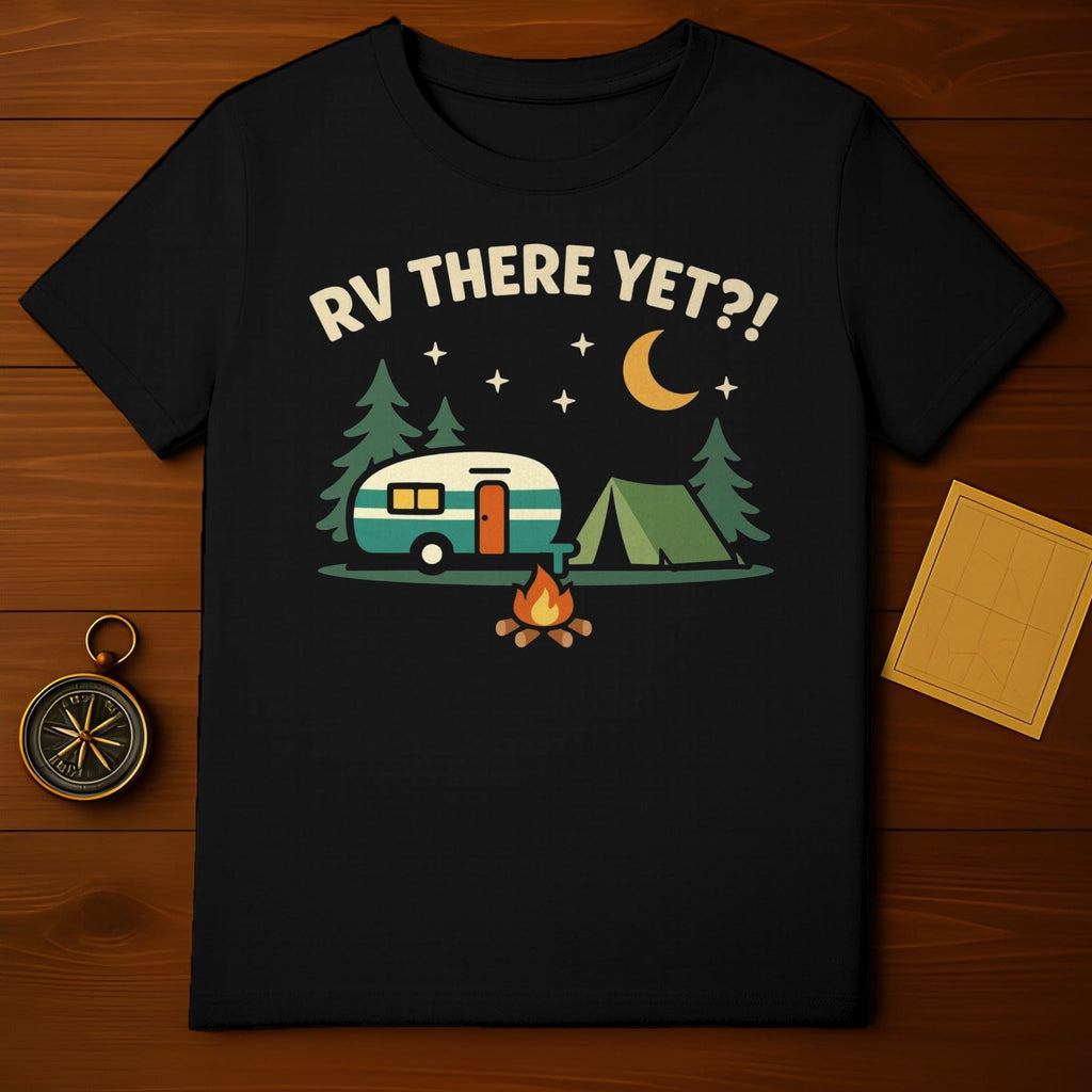 RV THERE YET?! Camping Night Campfire Scene product type