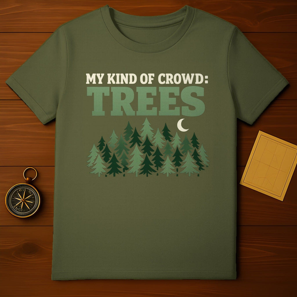 MY KIND OF CROWD: TREES Moon Forest Scene product type