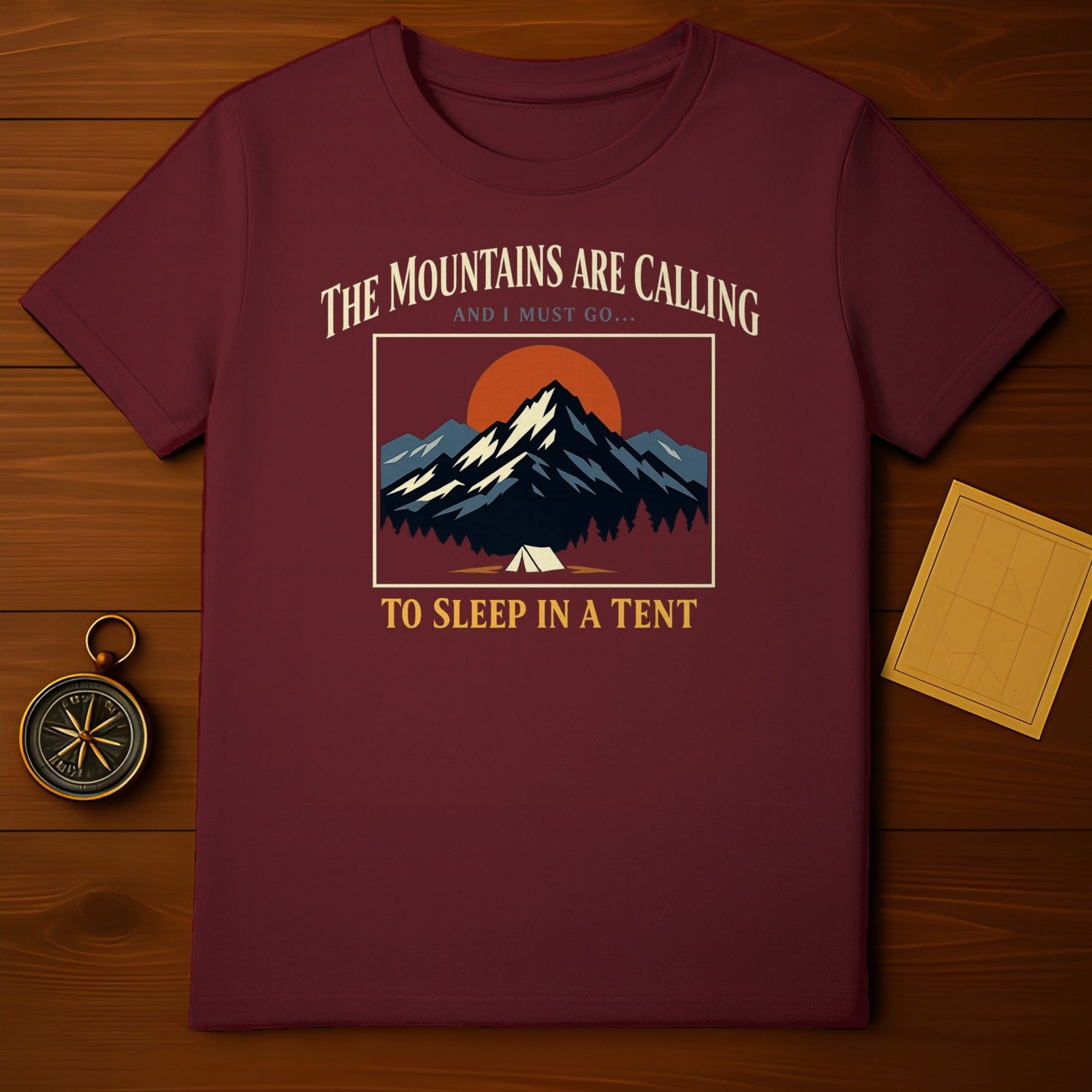 The Mountains Are Calling And I Must Go Sleep In A Tent product type