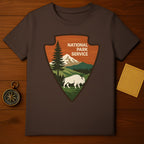 National Park Service Bison Mountain Nature Arrowhead product type
National Park Service
Bison
Buffalo
Mountain
Nature
Park
Wilderness
Outdoor
Hiking
Wildlife
Forest
Pine Tree
Arrowhead Design
Graphic
Adventure
Travel
Explore
Scenic
Outdoorsy
National Parks