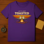 Let's Get Toasted Campfire Marshmallows Shirt