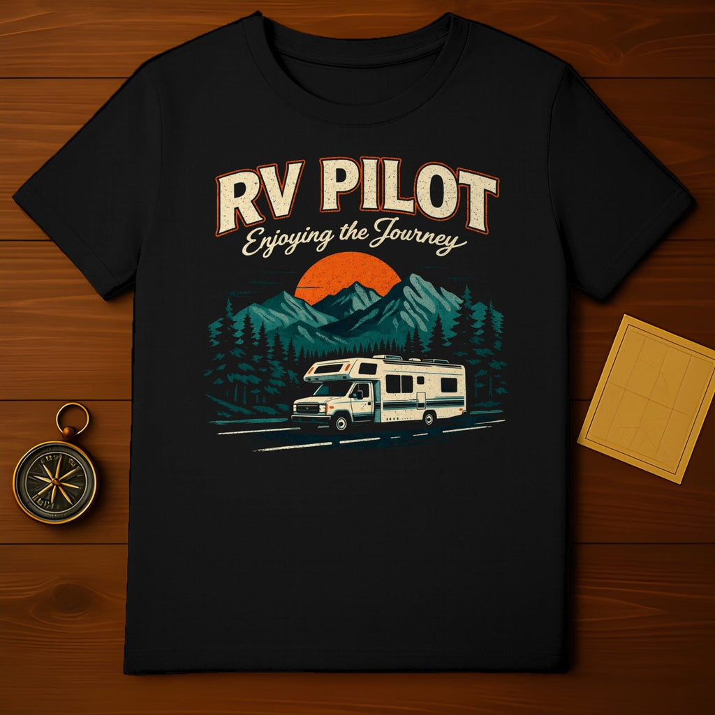 RV Pilot Enjoying the Journey Graphic Tee