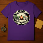 Mildly Outdoorsy Graphic Tee Camping Vibes Shirt