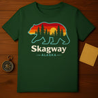Skagway Alaska Bear Forest Sunset Scenic product type
Skagway Alaska, Alaskan Bear, Sunset Graphic, Forest Scene, Nature Design, Outdoor Adventure, Travel Souvenir, Pine Tree Art, Mountain Vista, Wildlife Print, Retro Style, Vintage Outdoors, Explore Alaska, Camping Theme, Hiking Gear, Wilderness Life, Skagway City, Alaska Trip, Bear Silhouette, Scenic Design