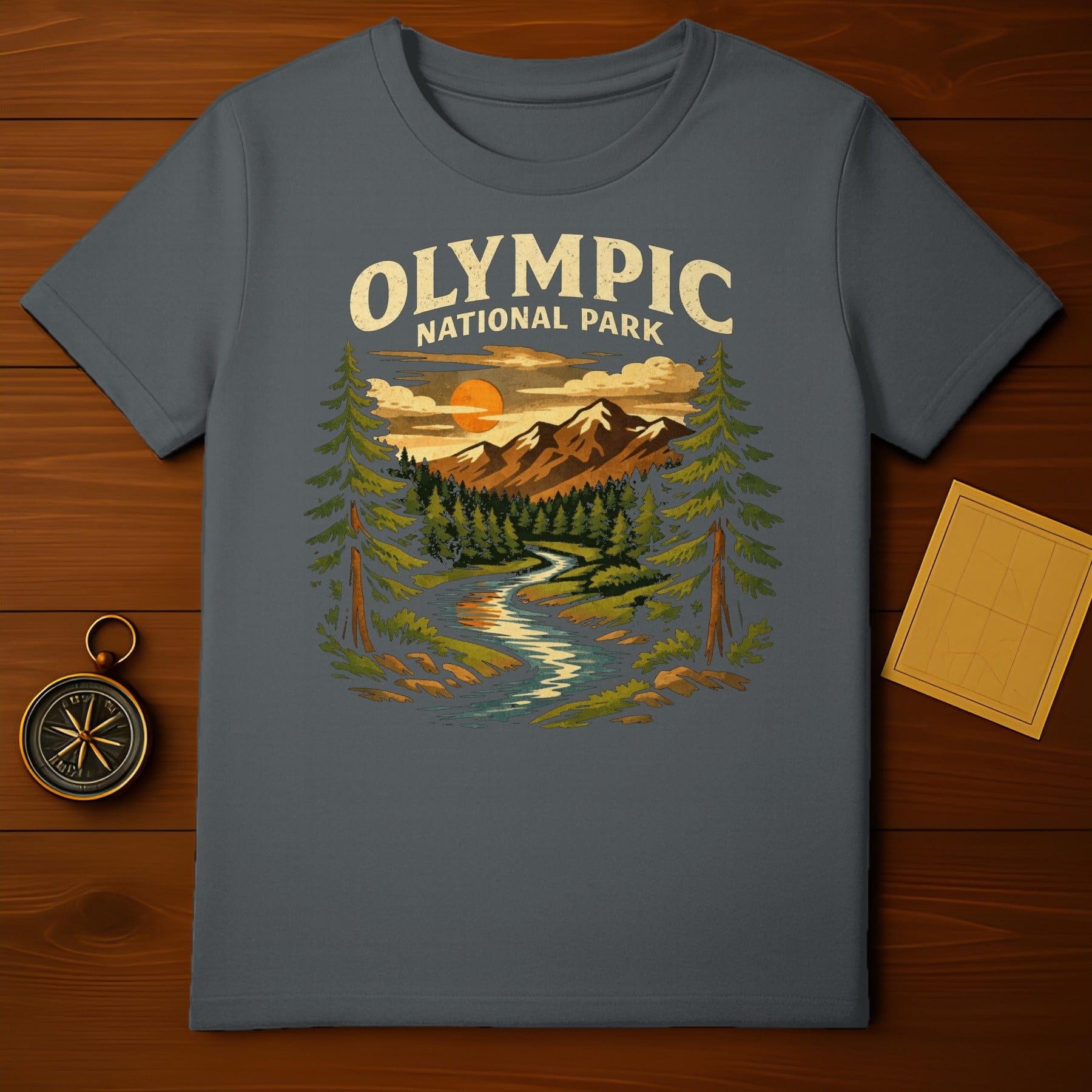 Olympic National Park Scenic Graphic Tee product