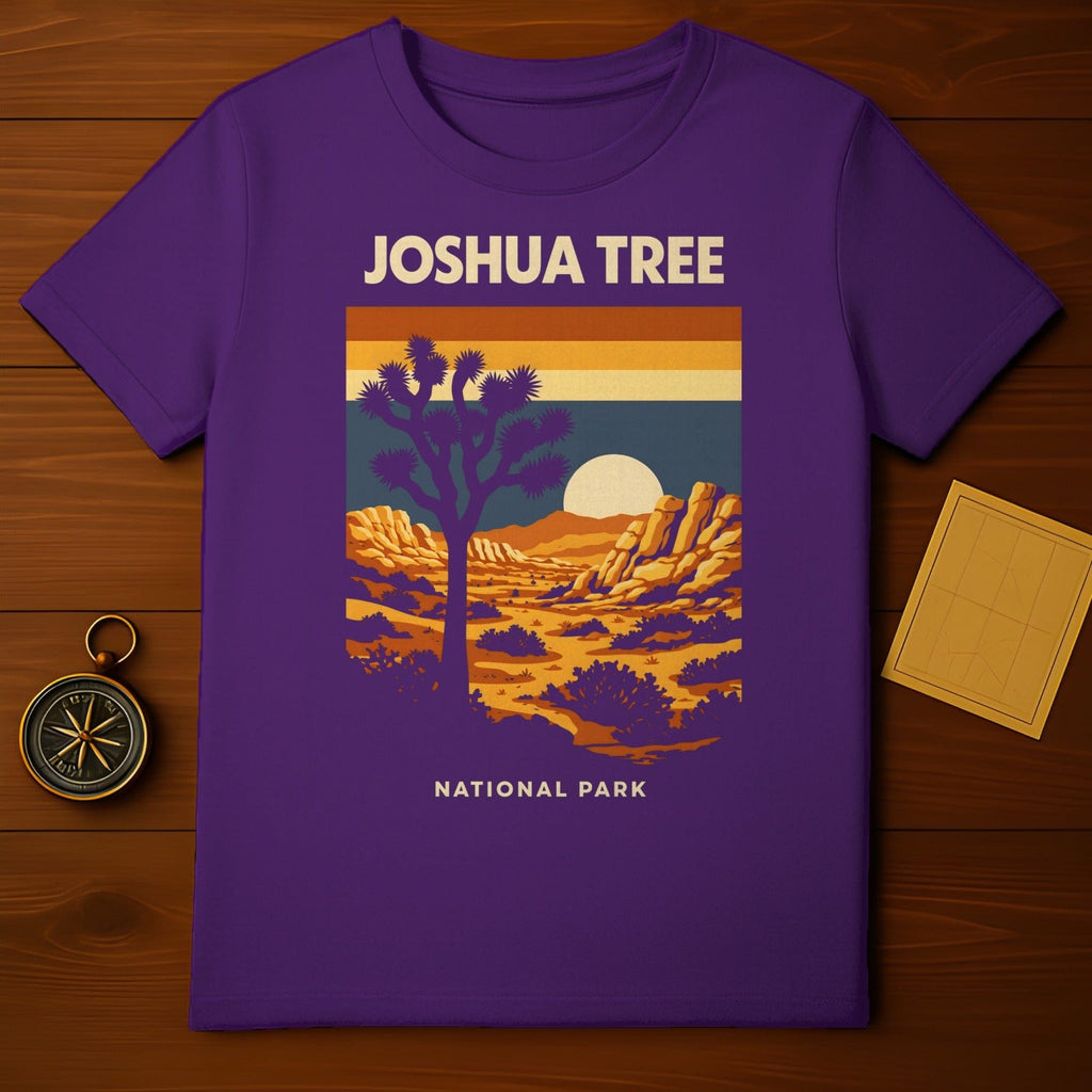 Joshua Tree National Park Desert Scene Retro Style product type