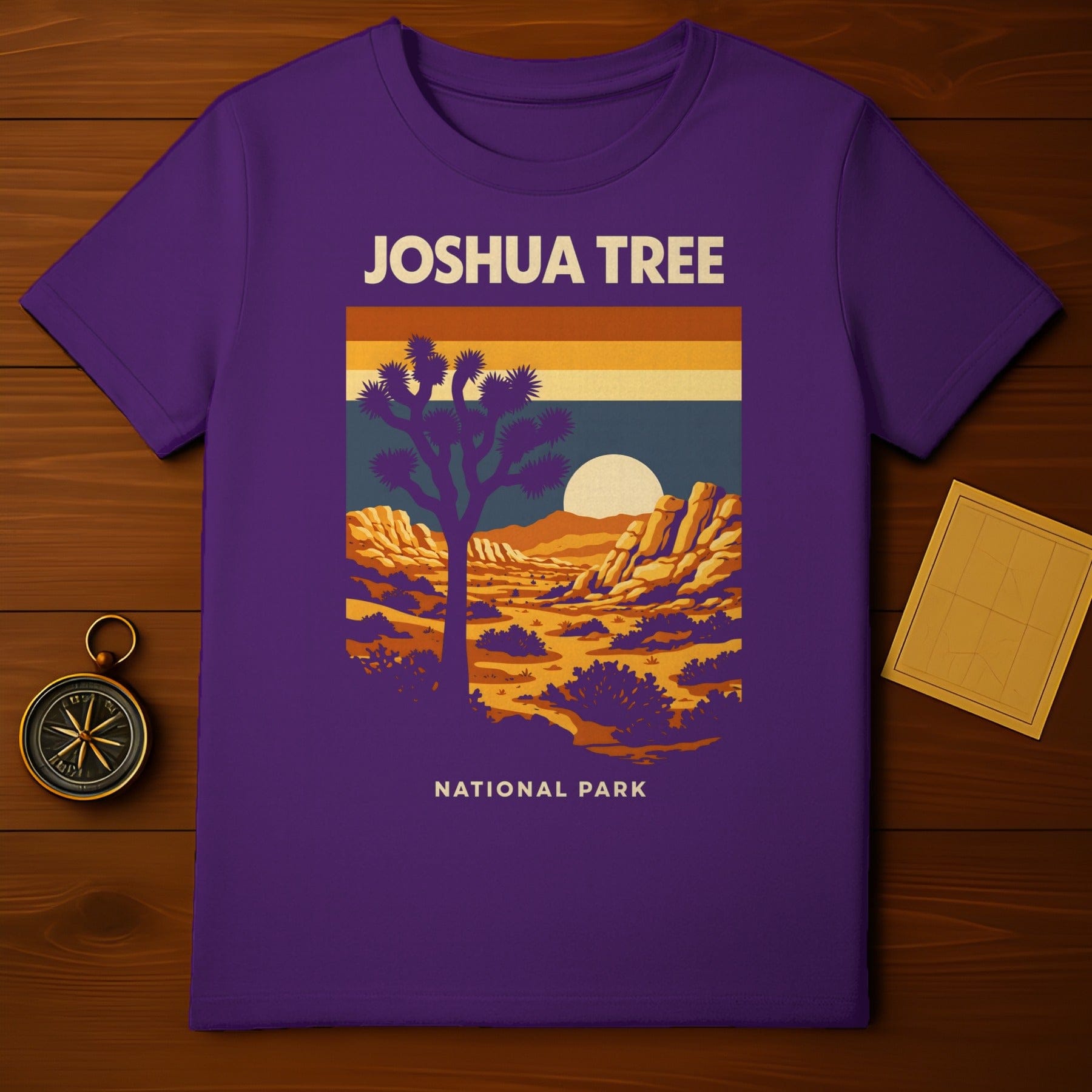 Joshua Tree National Park Desert Scene Retro Style product type