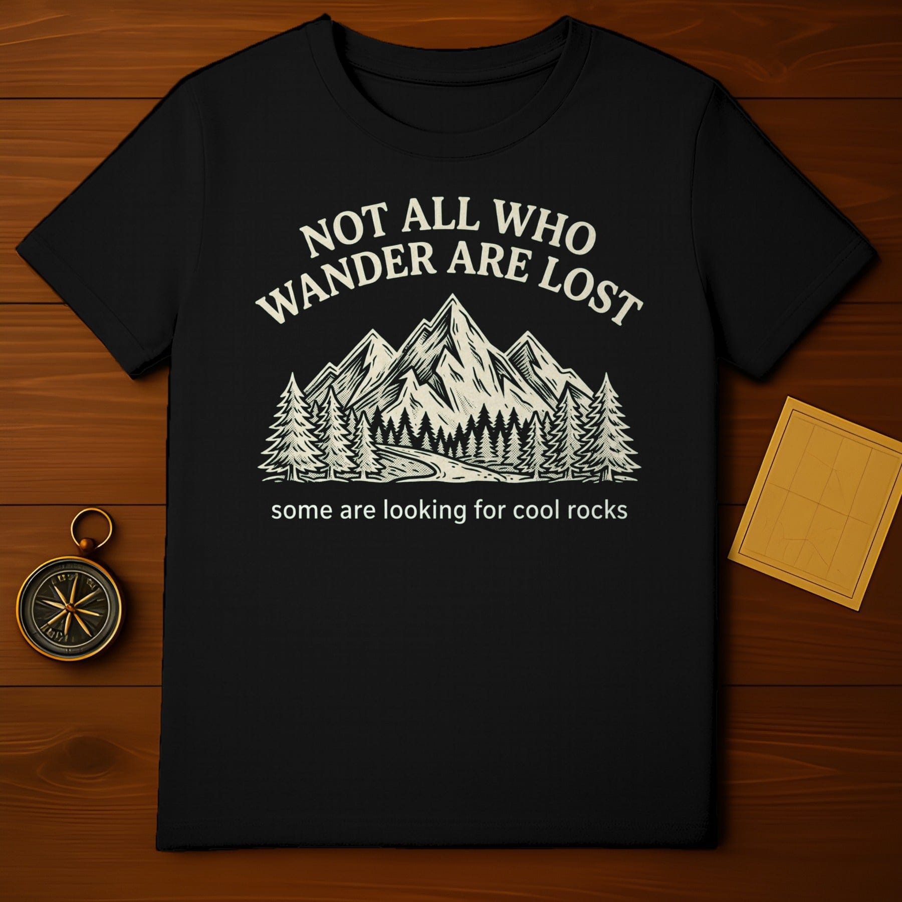 Not All Who Wander Are Lost Rocks Design product type