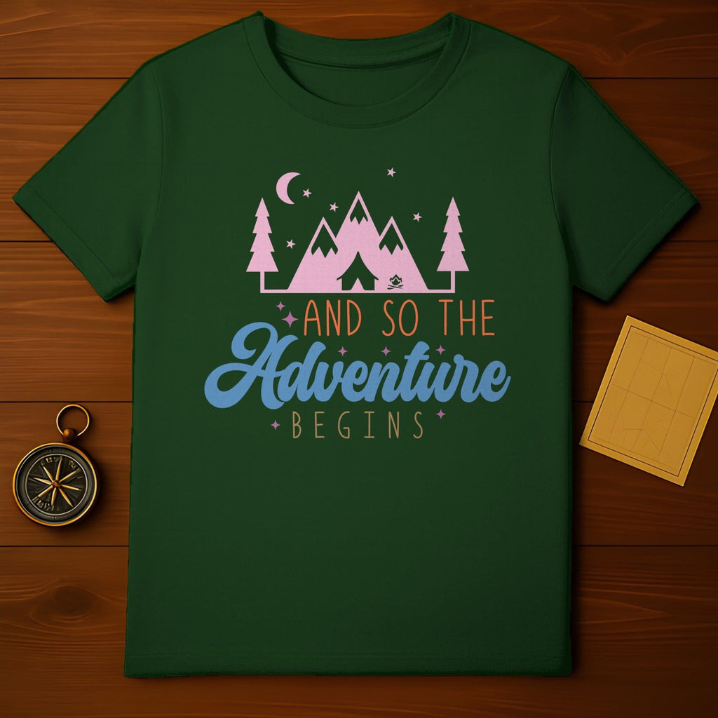 And So The Adventure Begins T-shirt