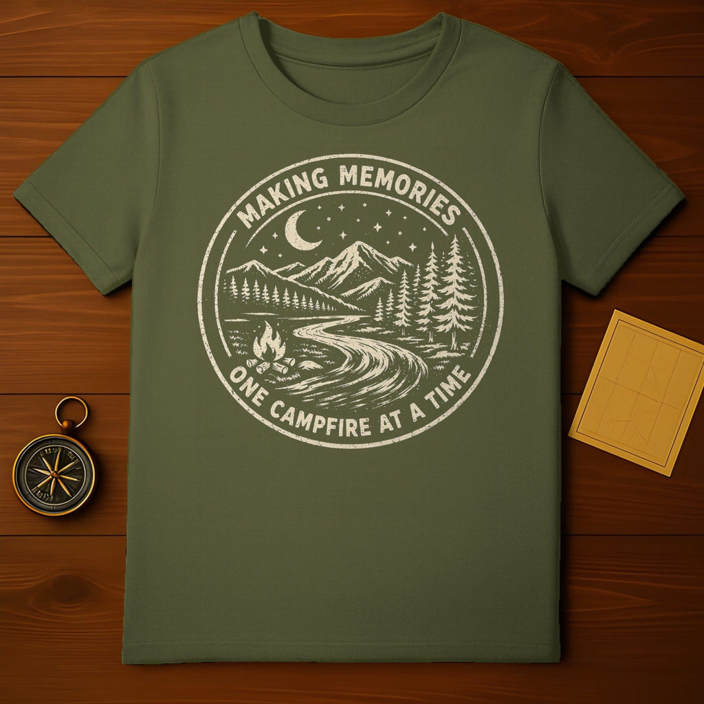 Making Memories One Campfire At A Time Shirt
