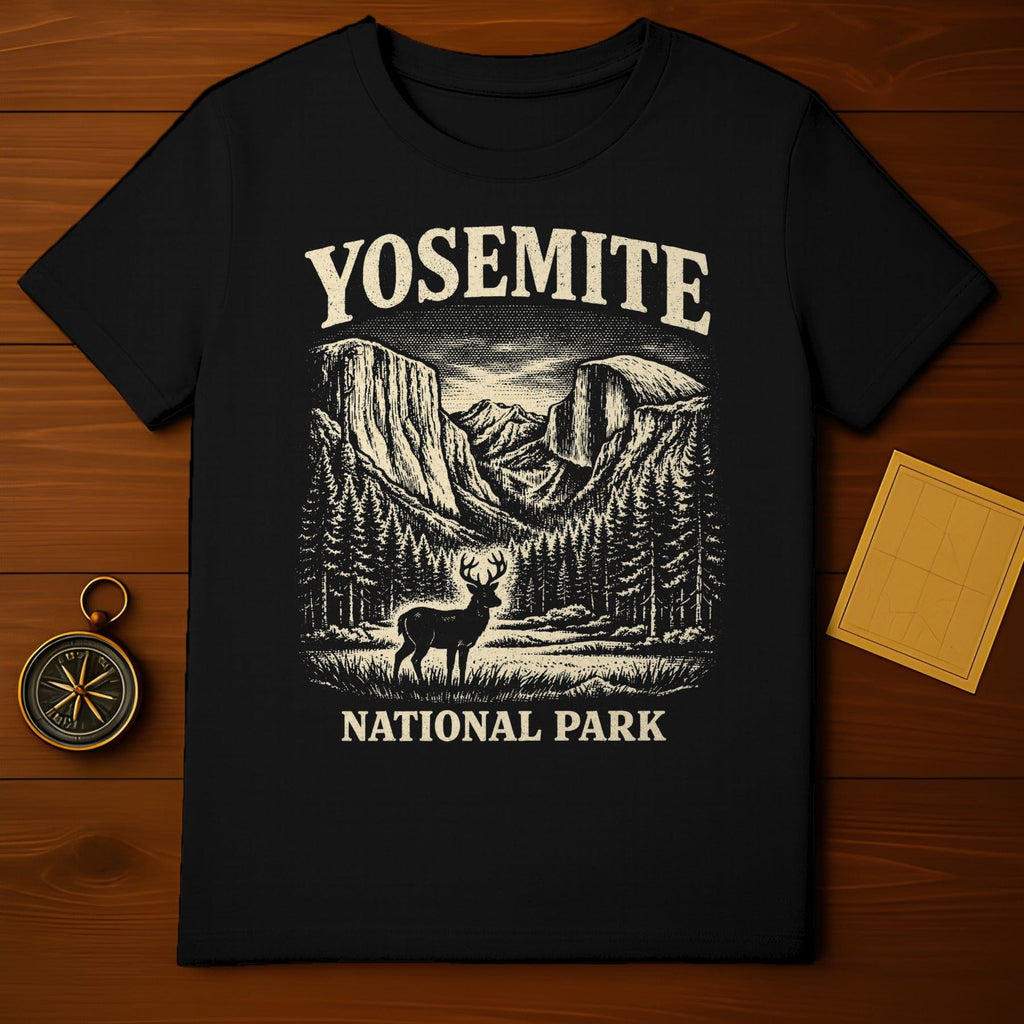 Yosemite National Park Wilderness Graphic T-Shirt