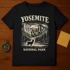 Yosemite National Park Wilderness Graphic T-Shirt